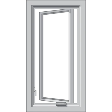 Norwalk Pella Hurricane Shield Series Vinyl Casement Window